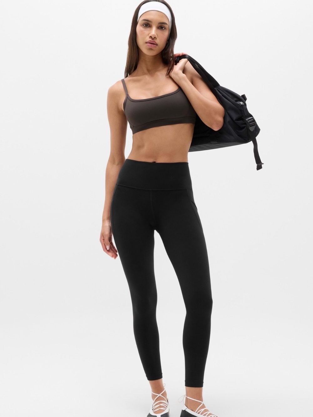New Women’s Athleta Salutation Stash High Rise 7/8 Leggings